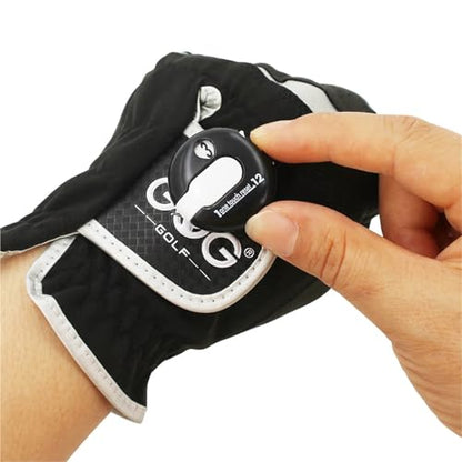 Golf Stroke Counter 7 Pcs Golf Stroke Counter Mini Portable Easy Reset Up to 12 Strokes Score Black White Red Drop Ship
