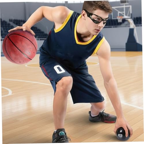 Dribbling Goggles Basketball Ball Handling Skills Basketball Glasses with Case Adjustable Strap Flexible Sports Training Equipment
