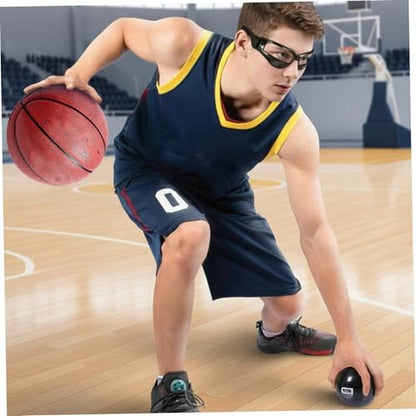 Dribbling Goggles Basketball Ball Handling Skills Basketball Glasses with Case Adjustable Strap Flexible Sports Training Equipment