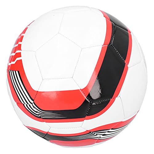 Size 5 Soccer Ball, Machine Stitched Football with Carbon Grain Foam Surface for Enhanced Control and Accurate, Professional Training Ball for Outdoor Sports Acti