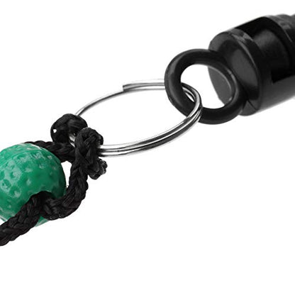 Seacloud 4Pcs Golf Beads Score Counter Stroke Count with Clip Keeper Putting Score Counters Hook to Belt Bag