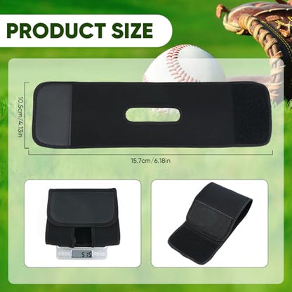 Glove Wrap Compatible with Rawlings, Baseball Glove Wrap Band with Velcro, Adjustable Baseball Glove Wrist Tightener, Elastic Strap for Pocket Shape, Fits Players of All Ages