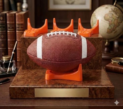 6Pcs Football Style Kickoff Kicking Tee Football Display Stand Compatible for All Ball Sizes Kickoff Stand for Kickoffs Practice Equipment