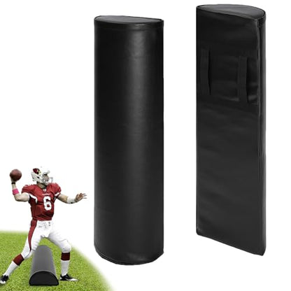 Heavy Tackling Dummies 2-Piece for Football with Handles, Soccer Equipment-Waterproof PVC Football Step Over Dummy, for Footwork Drills Sports Training,Training Equipment.