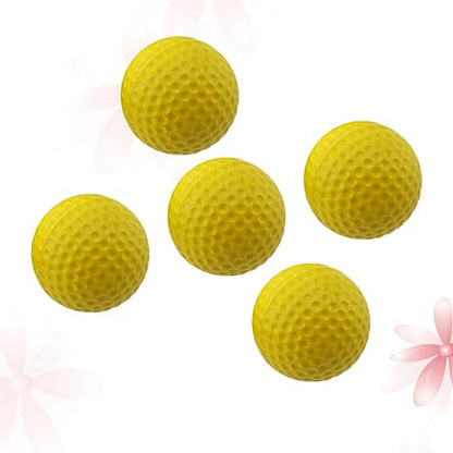 UKCOCO 5pcs Elastic Golf Balls Practice Balls Soft for Men Training Aids for Use