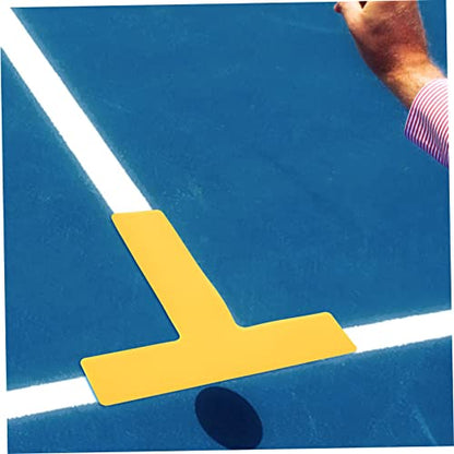 BESPORTBLE Shaped Stadium Landmark Pads Durable Outdoor Football Basketball Training Markers High Grade Pe Material
