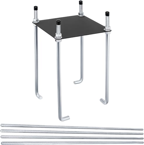 Basketball Hoop Anchor Kit 7” or 9", Universal Fit Ground Anchor Kit, Basketball Mounting Kit for Easy Relocation and Compatible with All Basketball Goals