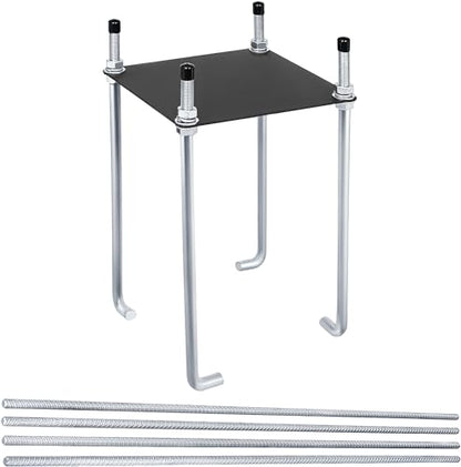 Basketball Hoop Anchor Kit 7” or 9", Universal Fit Ground Anchor Kit, Basketball Mounting Kit for Easy Relocation and Compatible with All Basketball Goals