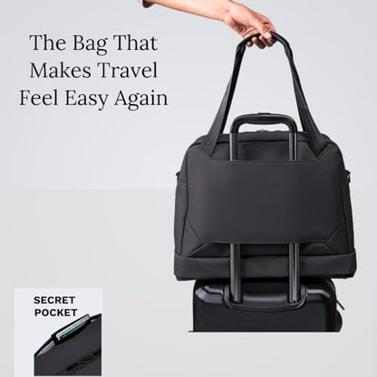Knack Expandable Metro Duffel Midnight Black - color: Midnight Black, style: Metro Duffel