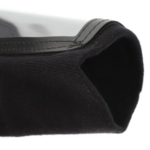 NOLITOY Quarterback Play Wristband and Protective Rugby Football Armband, Black Medium Sweatband for Training and Competition, Comfortable Athletic Wrist Wrap for Tackling and Football