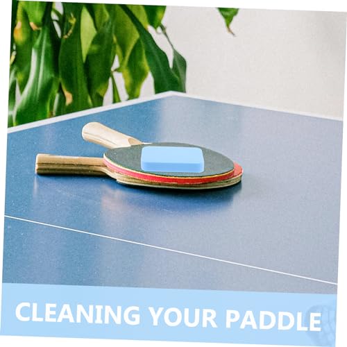 POPETPOP Table Tennis Racket Sponges Erasers Convenient Racket Remover Racket Cleaning Sponge Table Tennis Sponge