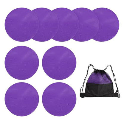 Spot Markers, Poly Spot Marker for Agility Training Floor Dots Non Slip Flat Field Cones