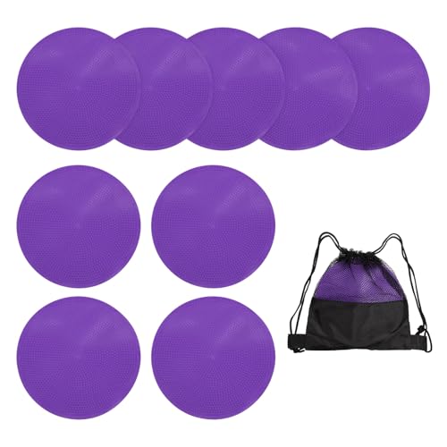 Spot Markers, Poly Spot Marker for Agility Training Floor Dots Non Slip Flat Field Cones