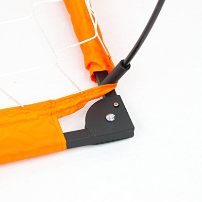 Bownet Portable Soccer Goal Net (3' x 5') Quick Setup - Durable Powder-Coated Steel Frame - Indoor Outdoor - Travel Bag Included - Practice Nets for Kids, Youth and Adults. Great Kids Soccer Goal.