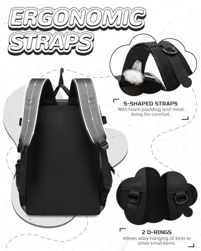 Baseball Softball Gear Bag for Boys Girls Ages 8-12 12-14 14-16 Large Kids Bat Bag Backpack with Ventilated Shoe Compartment Baseball Softball Stuff Supplies for Youth Adult