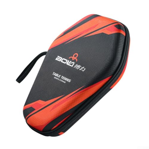 Double Padded Table Tennis Racket Bag Paddle Case, Table Tennis Case Racket Cover Helps Protect The Table Tennis Rubber And Racket, Table Tennis Organizer - color: PB005-A model