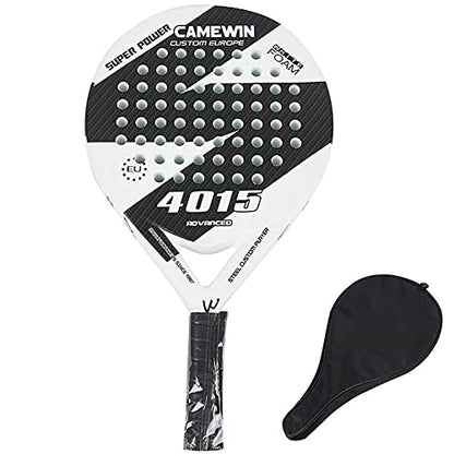 Zonster Racket Beach Tennis Carbon Glass Fiber Men Women Beach Sport Tennis Paddle Racket Professional Beach Racket with Cover Bag