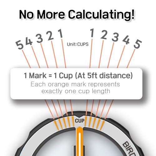 Birdie Navigator Golf Putting Alignment Tool - Specialized for 5ft Short Putts - Precision Ball Marker with Green Reader & Putting Mirror - Measure Aim in Cup Units Magnetic Hat Clip Included(Silver)