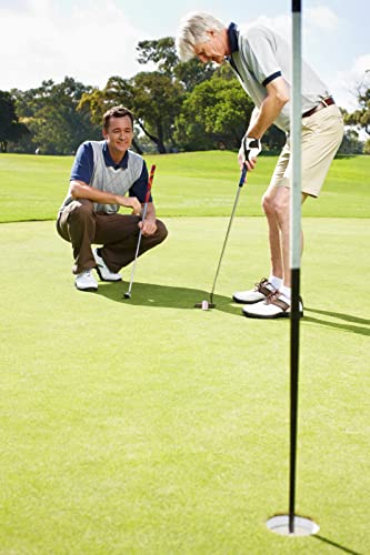 MAZEL Wheel-Like Golf Practice Ball, Adjustable Weight Putting Trainer with Instant Feedback