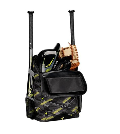 Easton | MOXIE Backpack Equipment Bag | Baseball / Softball | T-Ball / Rec / Travel | Multiple Styles - color: Black