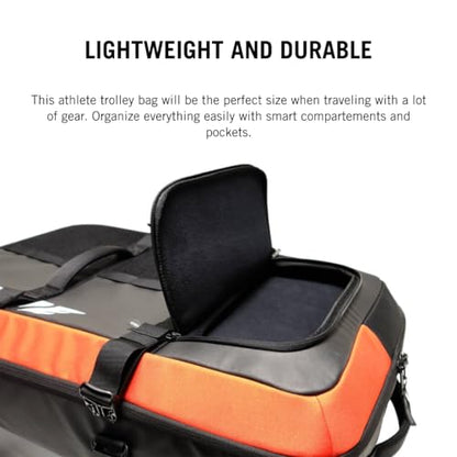 USWE Buddy 100L Athlete Gear Trolley Bag, Lightweight Carry-On Duffle Bag to Store Your Sport Gear & Essentials, Ideal For Travelling, Gym Sessions, Training and More - style: 100l Trolley Bag