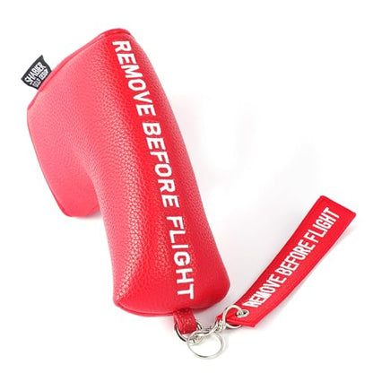 Golf Head Cover with RBF Design for Golf Club - size: for Blade, style: Red