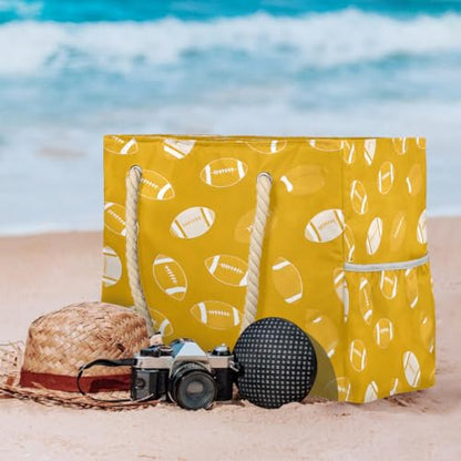 Beach Bag Waterproof Sand-proof Canvas Tote Lightweight Shoulder Bag Suitable for Family outdoor travel - color: D7