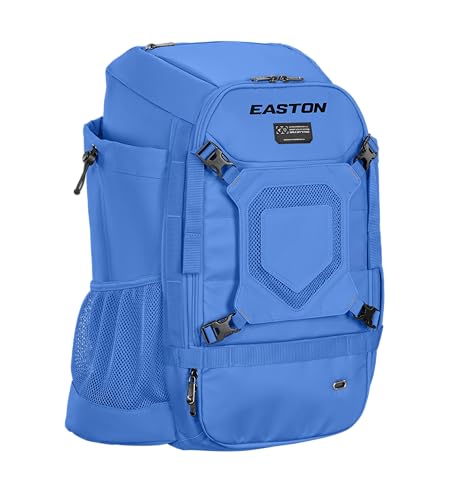 Easton Easton | Walk-off Ethos Backpack Equipment Bag | Baseball & Softball | Multiple Colors - color: Columbia Blue