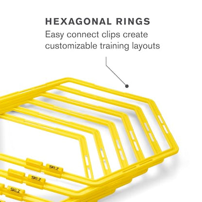 SKLZ Training Ladder, Reactive Agility Ladder, Elevation Ladder, for Speed Training