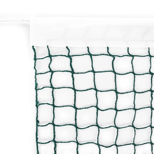 Aoneky Outdoor Replacement Badminton Net, Indoor Standard Regulation Badminton Court Netting Only, 20 x 2.6 ft - color: Green