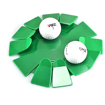 Seacloud Plastic All-Direction Putting Cup Golf Practice Hole Training Aids for Indoor Outdoor Office Garage Yard