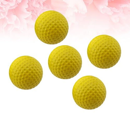 UKCOCO 5pcs Elastic Golf Balls Practice Balls Soft for Men Training Aids for Use