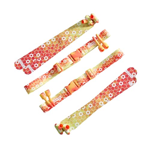 Flag Football Belts, Flag Football Kit for Children/Teenagers/Adults - color: Nacarat