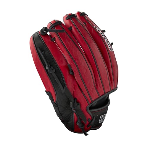 Wilson 2024 A1000 Infield Baseball Gloves - color: Red/Black/White