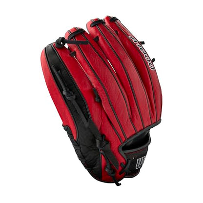 Wilson 2024 A1000 Infield Baseball Gloves - color: Red/Black/White