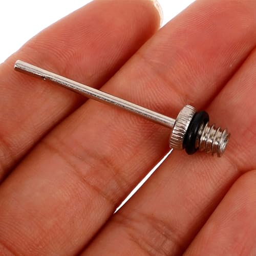 Totority 30pcs Football Inflator Needles Ball Pump Needles Metal Air Pump Inflation Set for Basketball Volleyball Sports Balls Replacement Accessories