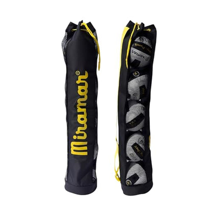 Miramar Large Barrel Volleyball Bag with Drawstring, Heavy Duty Volleyball Ball Storage Bag, Breathable Volleyball Carry Bag for Practice and Beach Volleyball