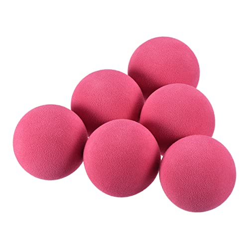 PATIKIL Golf Foam Balls, Pack Sponge Exercise Flight Swing Practice for Indoor Training - color: Pink