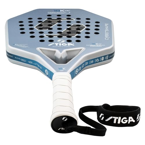 STIGA Cybershape Padel Racket - size: 18K LW