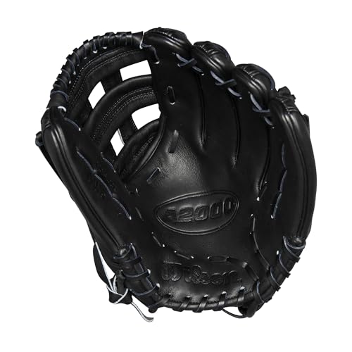 Wilson 2024 Classics Series A2000 Baseball Gloves - color: Black/Yellow, size: Infield - 12"