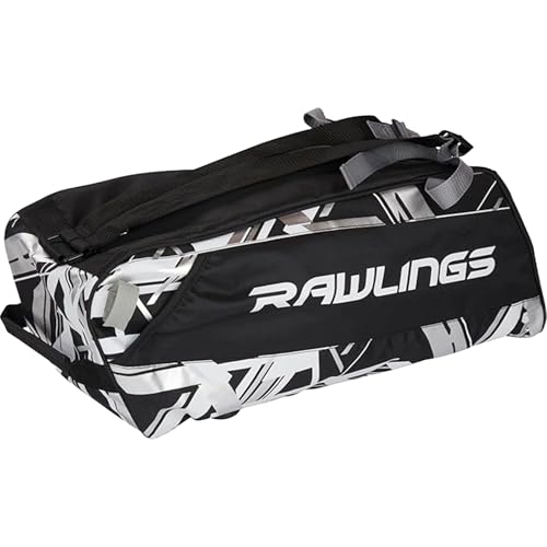 Rawlings | REMIX Duffel Equipment Bag | T-Ball & Youth Baseball/Softball | Multiple Colors - color: Black