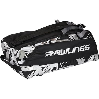 Rawlings | REMIX Duffel Equipment Bag | T-Ball & Youth Baseball/Softball | Multiple Colors - color: Black