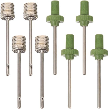 Outanaya 40pcs Basketball Inflation Needles and Air Pump Needles Set, Metal and Plastic Ball Pins for Basketball Soccer Football Pump Replacement, Suitable for Sports Ball Inflation