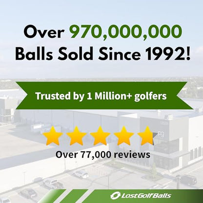 LostGolfBalls - 36 Srixon Soft Feel Golf Balls in Near Mint Condition, AAAA Quality, Recycled Used Golf Balls, Best Value Golf Balls, White
