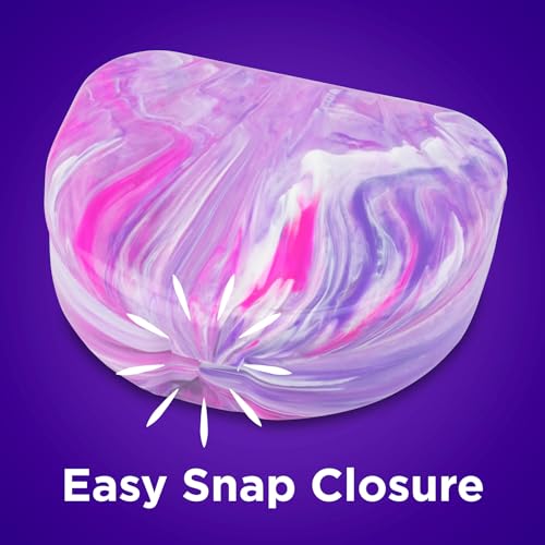 Practicon Marble Retainer Cases, Orthodontic Aligner Case, Mouth Guard Holder (3 Pack) (Pink Purple) - color: Pink Purple