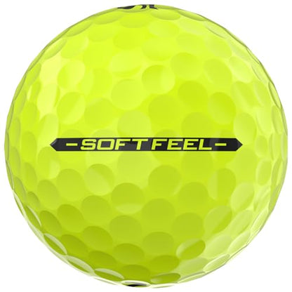 Srixon Soft Feel Golf Balls - color: Yellow, style: Softfeel 14