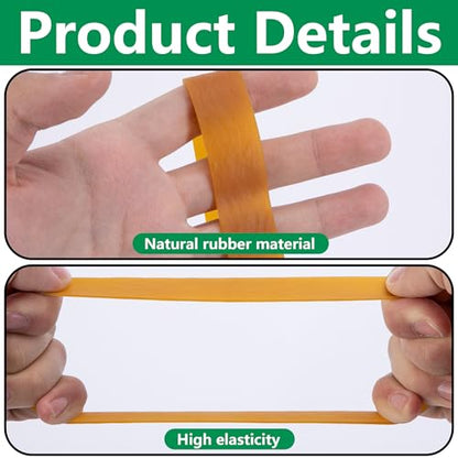 RunNico 20 Pcs Baseball Glove Rubber Band, Baseball Rubber Wrap Band, Elastic Softball Strap Accessories for Players to Keep The Shape of Gloves and Glove Better Care