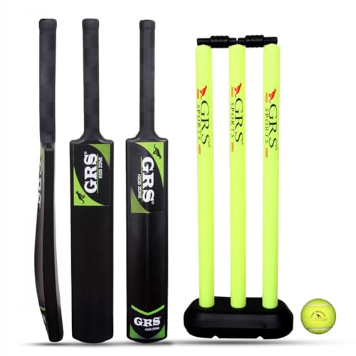 GRS Plastic Cricket Bat Size 3 for Age Group 6-10 Year Kids
