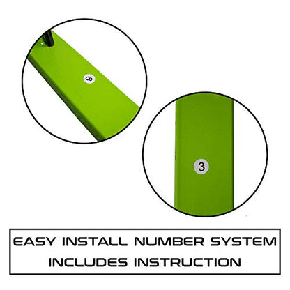 Portable Pickleball Net & Badminton Net 2 in 1-22ft Width Standard Net Size- Indoor & Outdoor Multi-Sport Net – Weatherproof, Durable, Easy Assembly