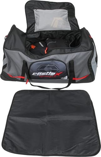 Castle X Rockin' Roller Gear Bag, Black/Silver - color: Black/Silver